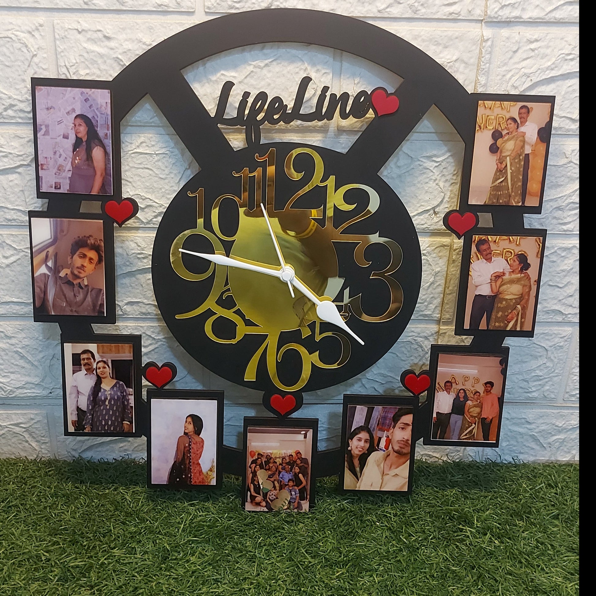 SOULMATES SPECIAL PHOTO WALL CLOCK - Fairycustomized