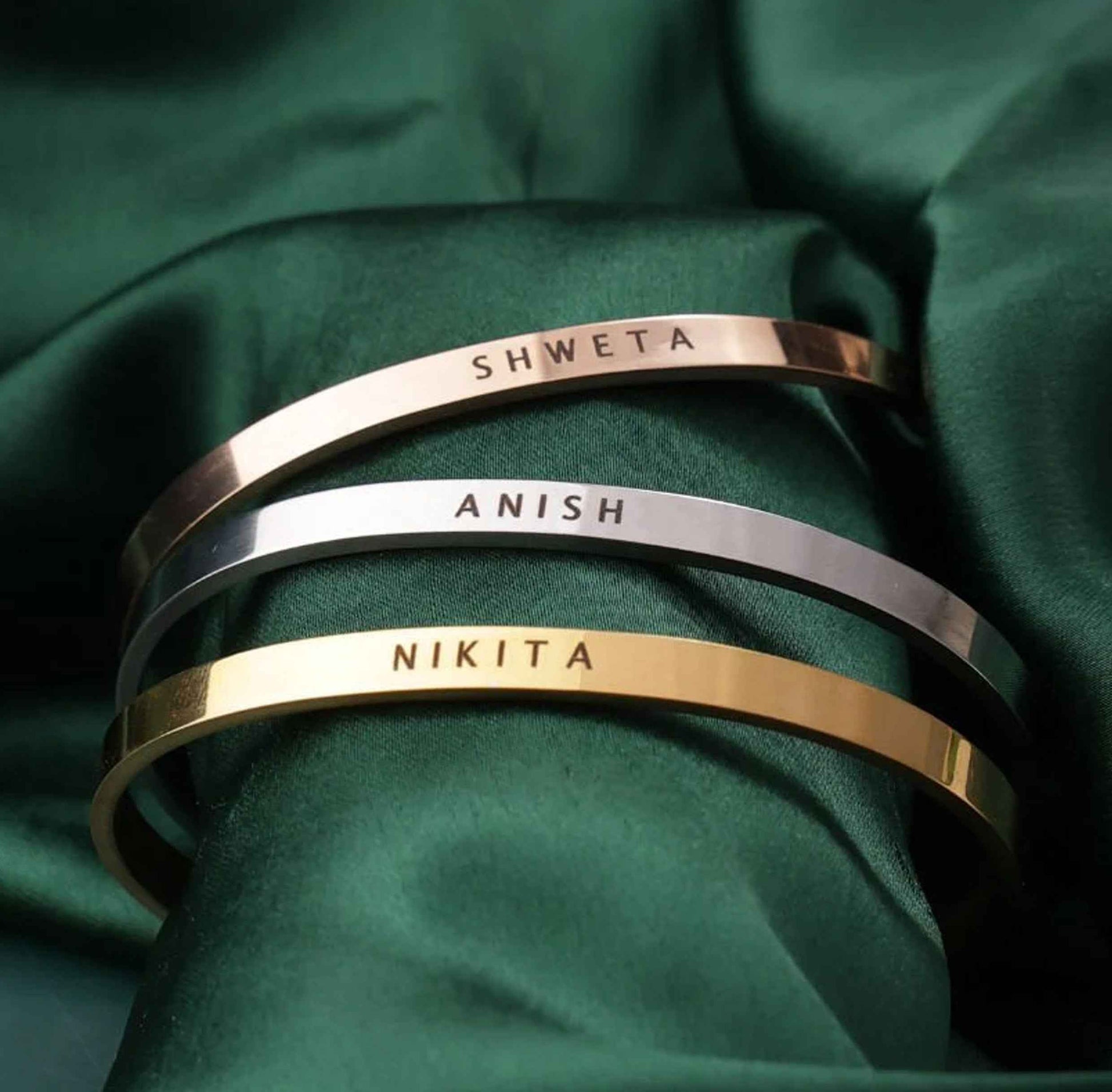 Personalized Classic Bracelets.