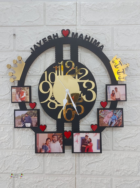 clock with customized name