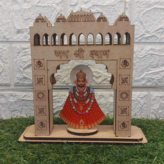 Sri Khatu Shyam Ji Wooden Toran Dwar