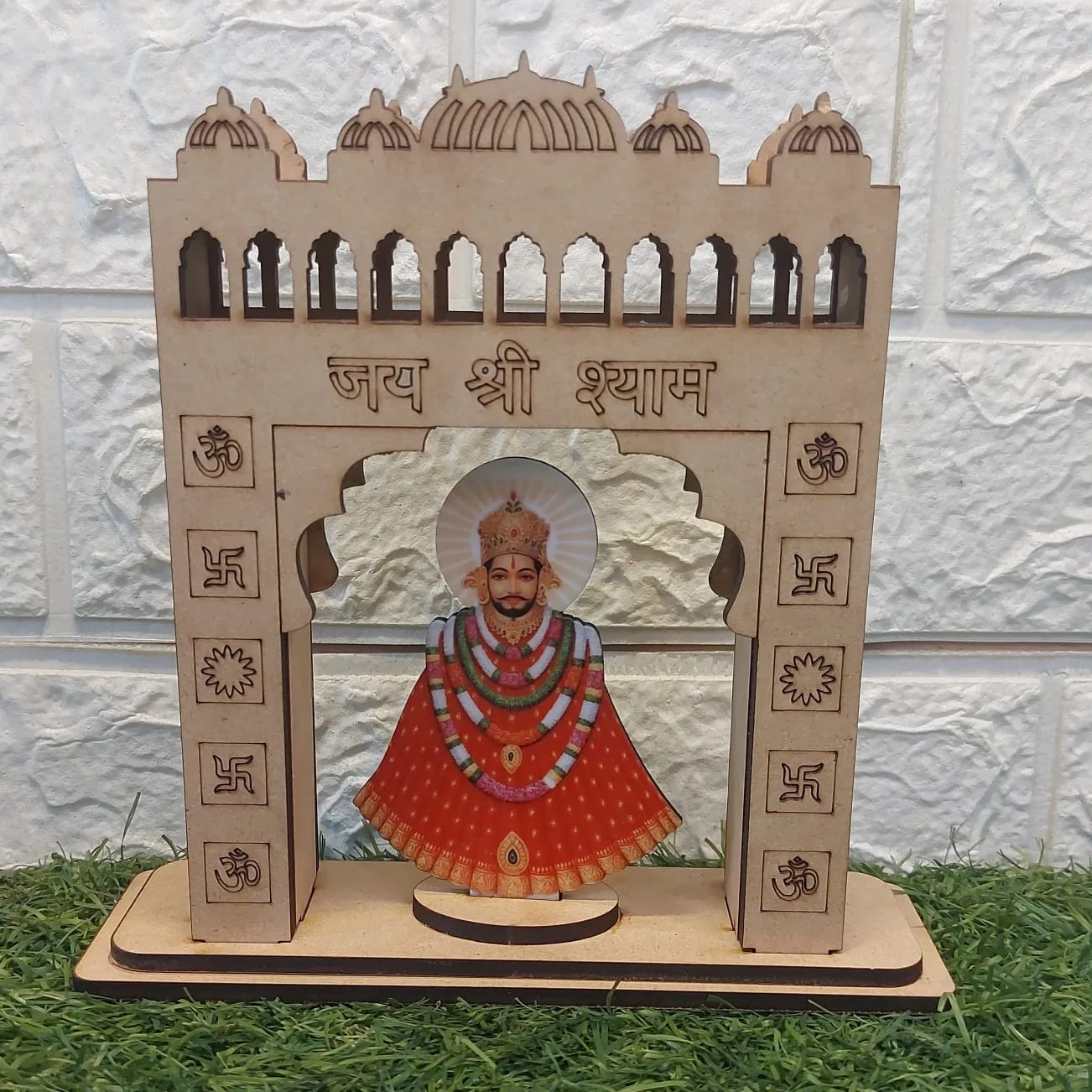 Sri Khatu Shyam Ji Wooden Toran Dwar