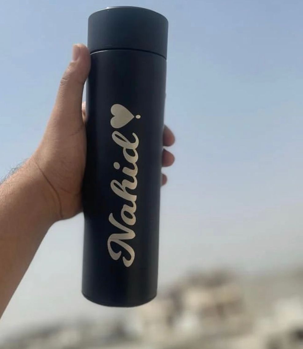 Customized Temperature Water Bottle