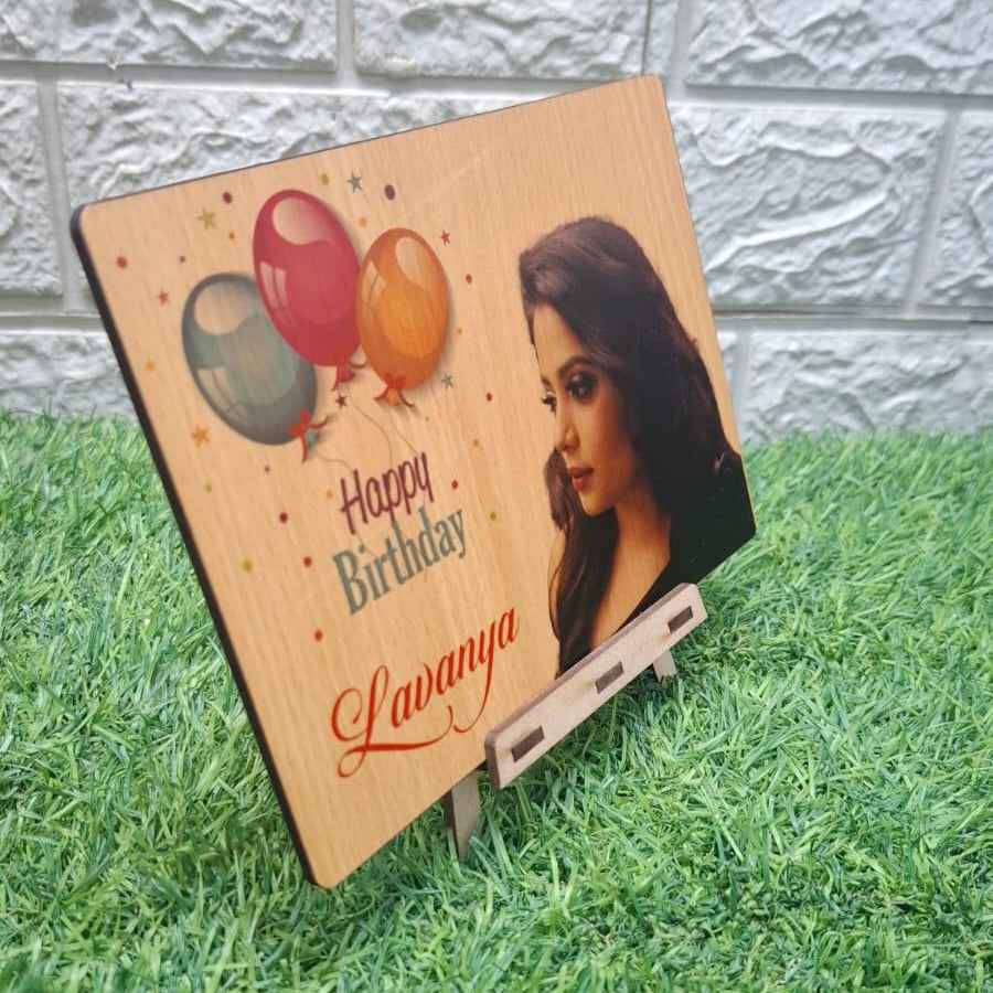 Customized Wooden Photo Frame with stand