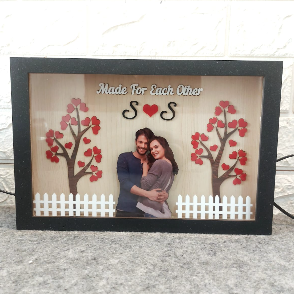 Personalized 3d Miniature Frame