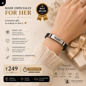 Personalized Name Bracelet – Premium  Custom Gift