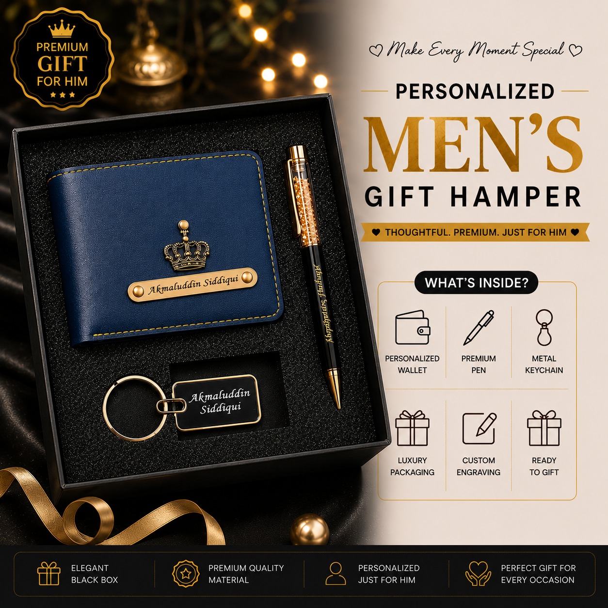 Personalized Men's Gift Hamper - Image 6