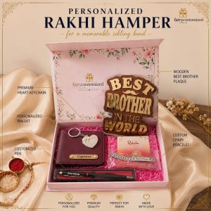Rakhi Hamper for Brother  Custom Raksha Bandhan Gift Box