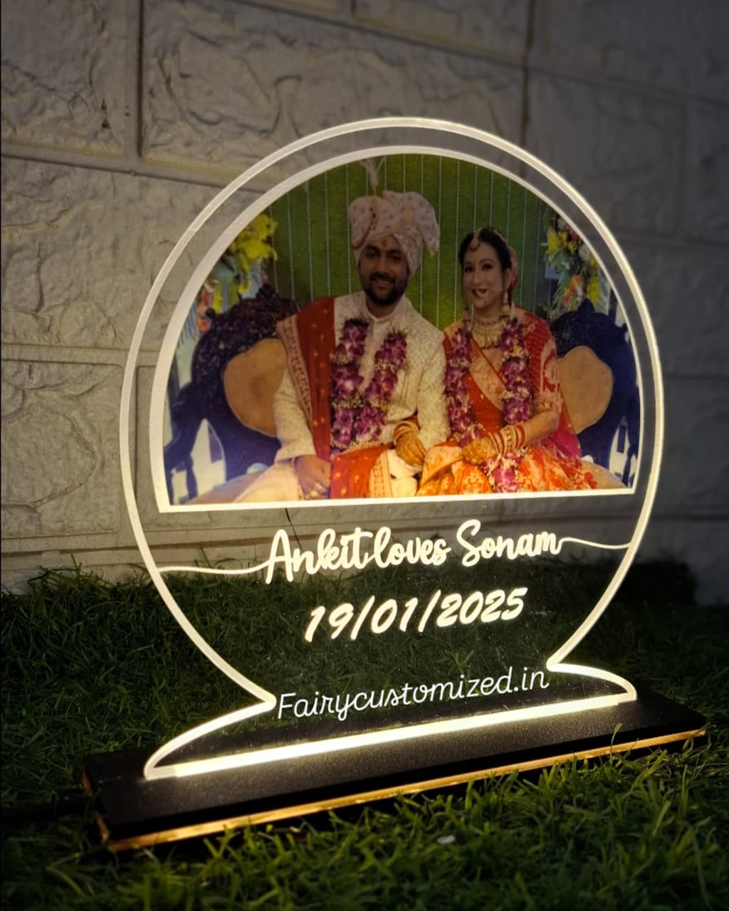 Personalized LED Acrylic Photo Lamp – A Timeless Gift of Love - Image 5