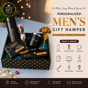 Personalized Men’s Gift Hamper – Premium Customized Gift for Him