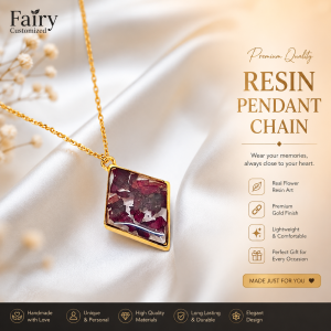Resin pendent chain