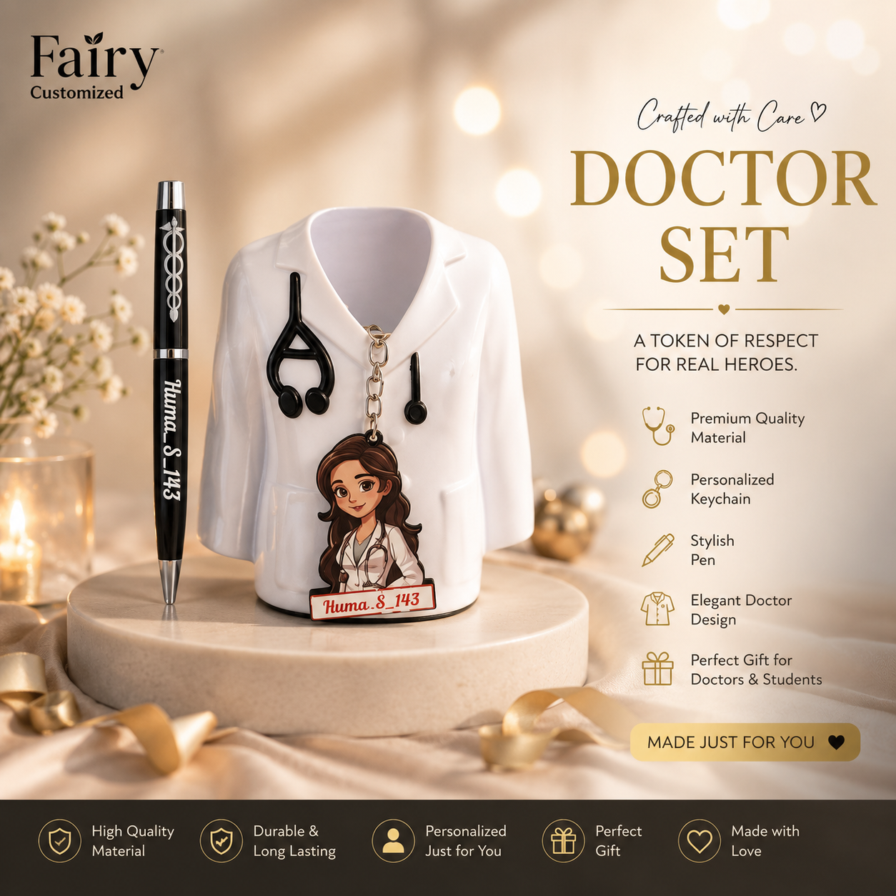 Personalized Doctor Gift Combo