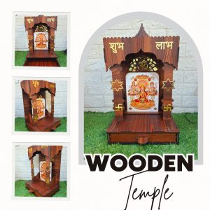 Wooden Home Temple (Mandir)