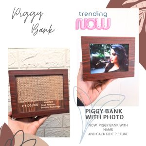 Personalized Piggy Bank with Photo
